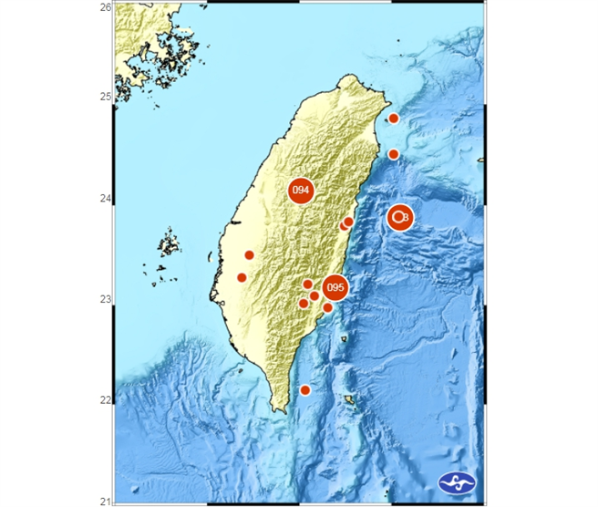 中央氣象局配合「110年國家防災日」，明(17)日上午9時21分將進行「災防告警訊息服務」測試，發布地震速報。(圖/氣象局)