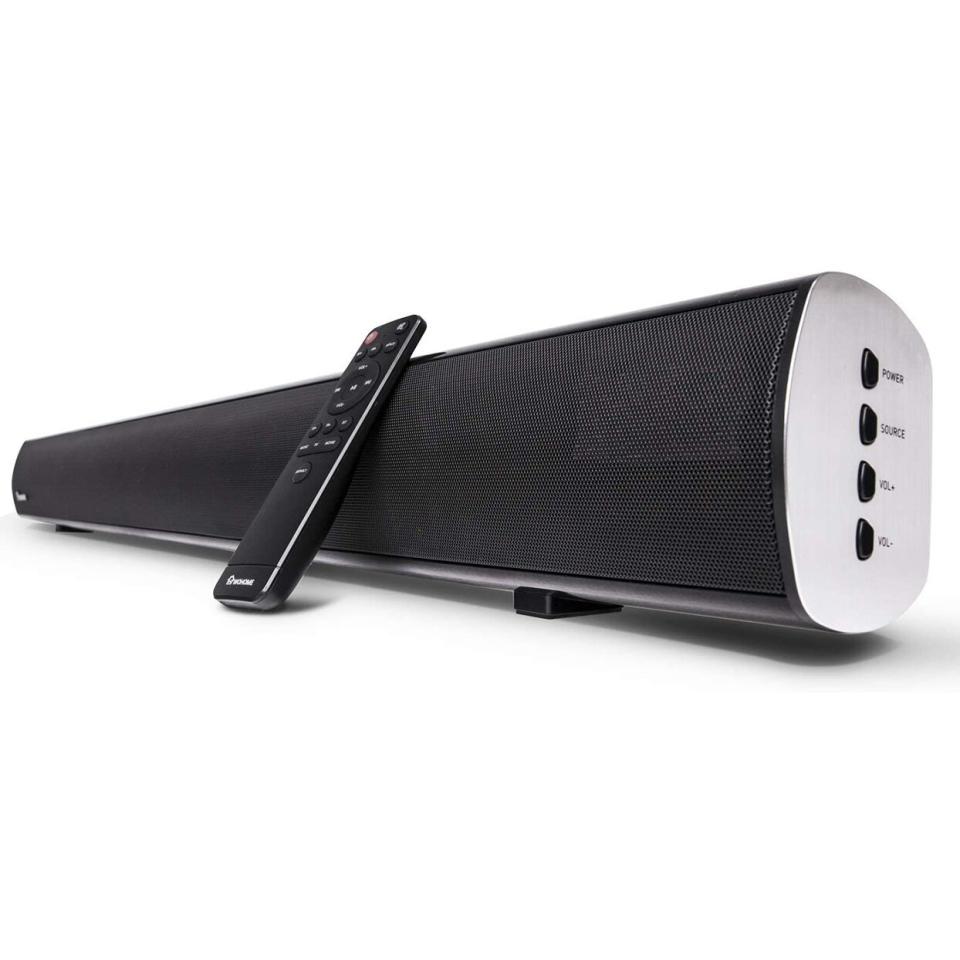Wohome TV Sound Bar with Built-in Subwoofers and Bluetooth