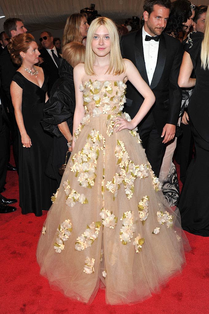 Dakota Fanning TheMET Gala