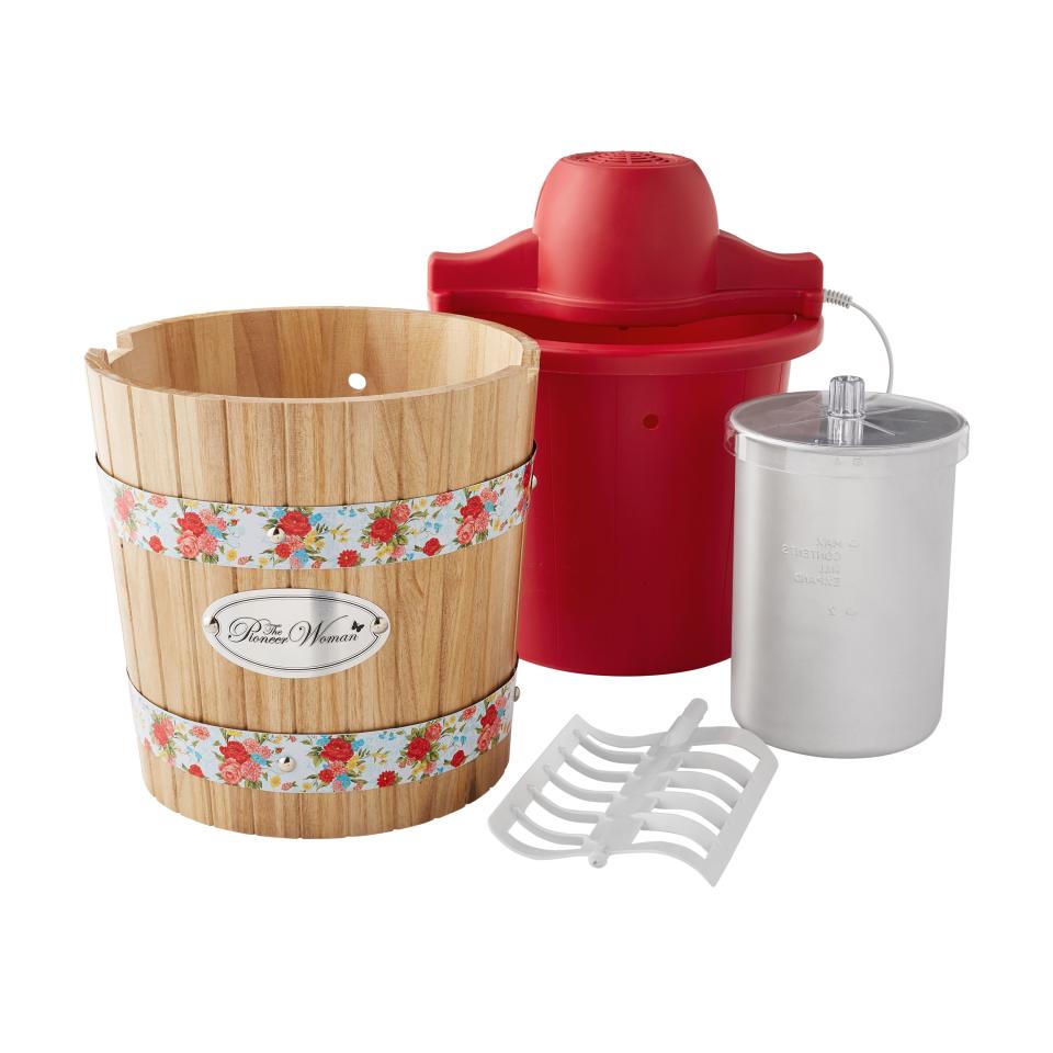 The Pioneer Woman 4-Quart Ice Cream Maker