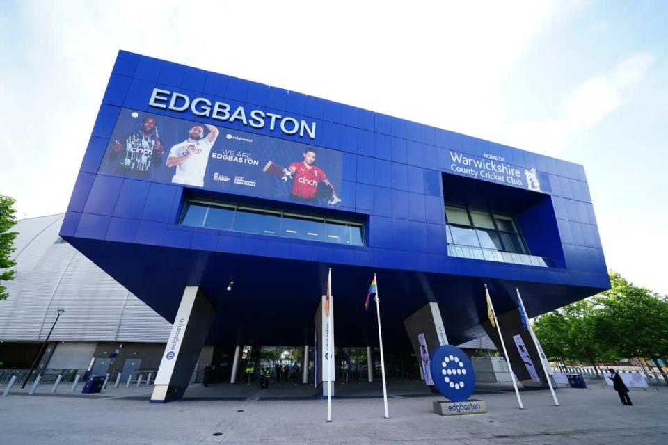 A number of fans reported abuse during England’s recent Test match with India at Edgbaston (Mike Egerton/PA) (PA Wire)
