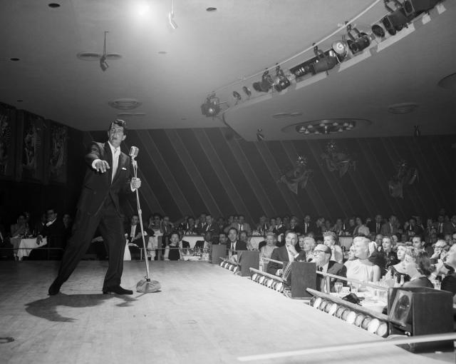 Vintage Las Vegas — Riviera, July 1969. This was Dean Martin's