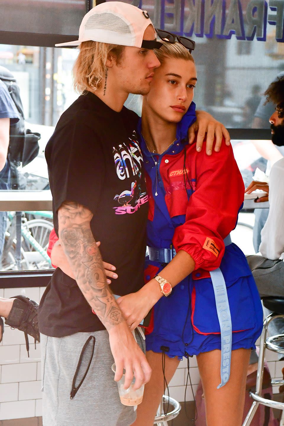 Hailey Baldwin and Justin Bieber