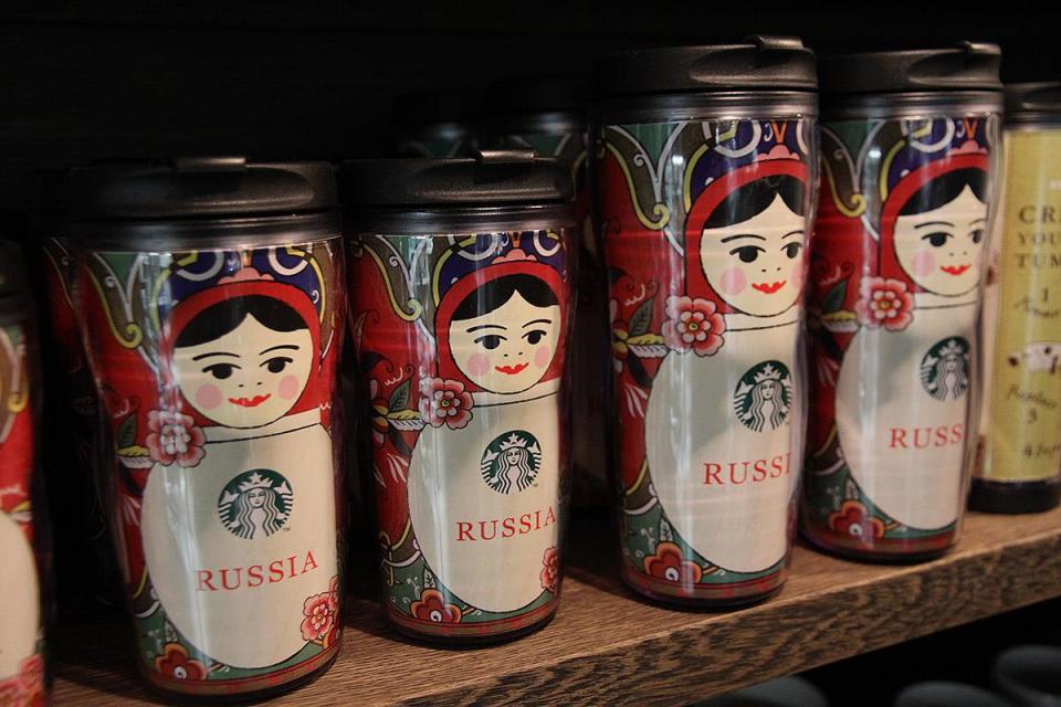 <p>Nº. 1: Rusia<br> Precio: 12,32 dólares<br> (Starbucks Rusia / <em>Facebook</em>) </p>