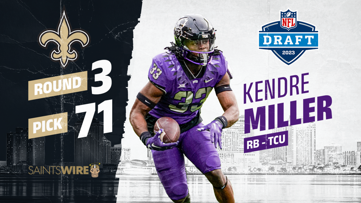 Saints Believe Rookie Kendre Miller Can Contribute Immediately