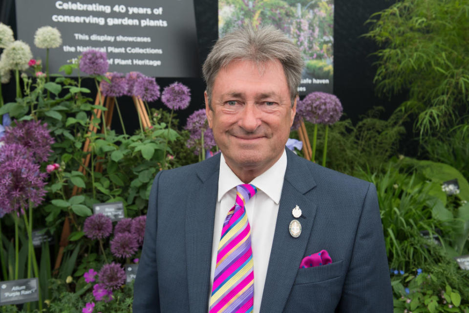 Alan Titchmarsh has described his sadness at the loss of thousands of plants. (Getty Images)