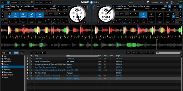 serato dj software