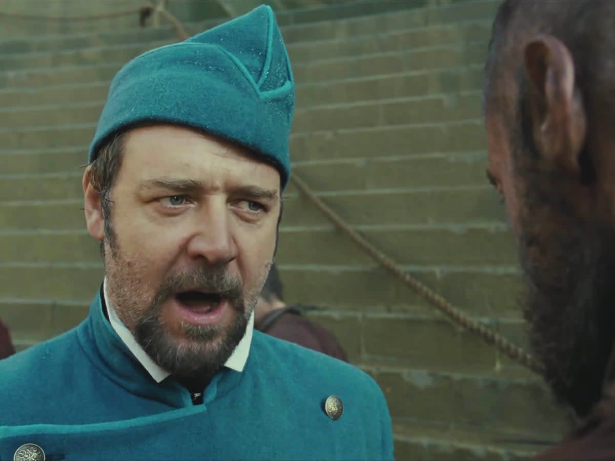 Russell Crowe in ‘Les Miserables' (Universal Pictures)
