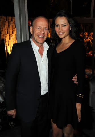 Getty Bruce Willis and Emma Heming