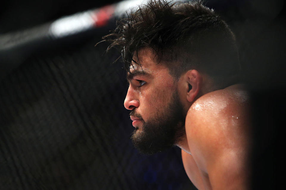 Kelvin Gastelum will be fighting in the main event for just the second time. (Getty)