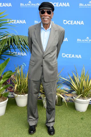 <p>Gilbert Flores/Variety via Getty </p> Morgan Freeman attends Oceana's 16th Annual SeaChange Summer Party held at The Waldorf Astoria Monarch Beach on July 22, 2023