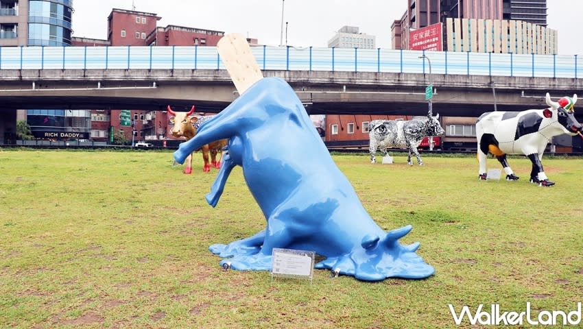 Known as one of the world’s largest and most successful public art exhibitions, the cow parade is sure to attract many visitors in Taiwan. (Photo courtesy of <span>Taipei Walker</span>)