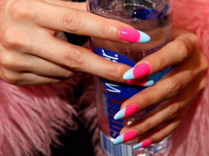 smartwater with nails