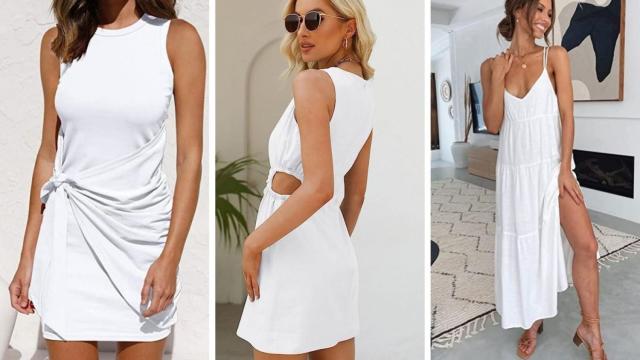 White Dresses Under 50 Dollars