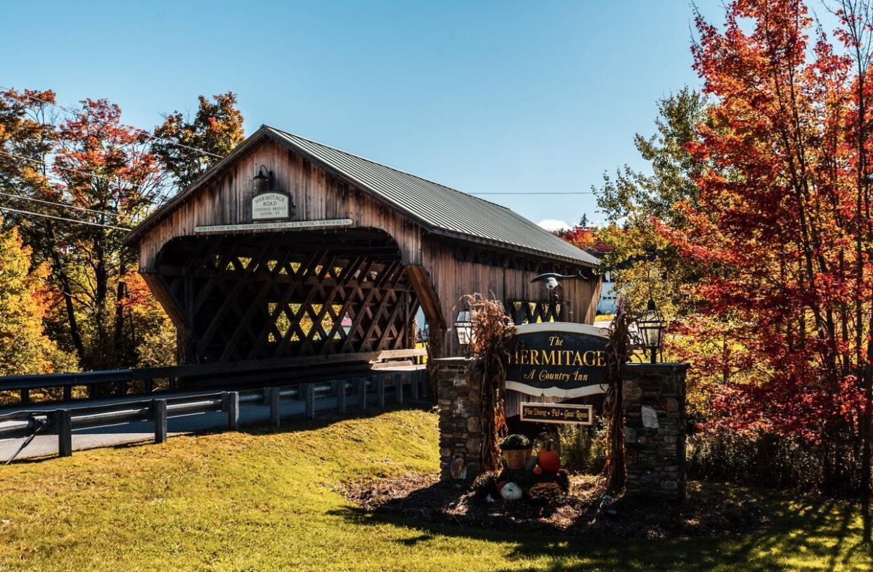 Hermitage Inn in West Dover, Vermont.