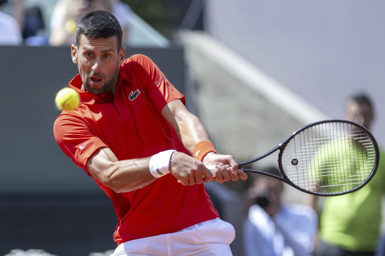 Novak Djokovic se fue de Ginebra con algo de preocupación 