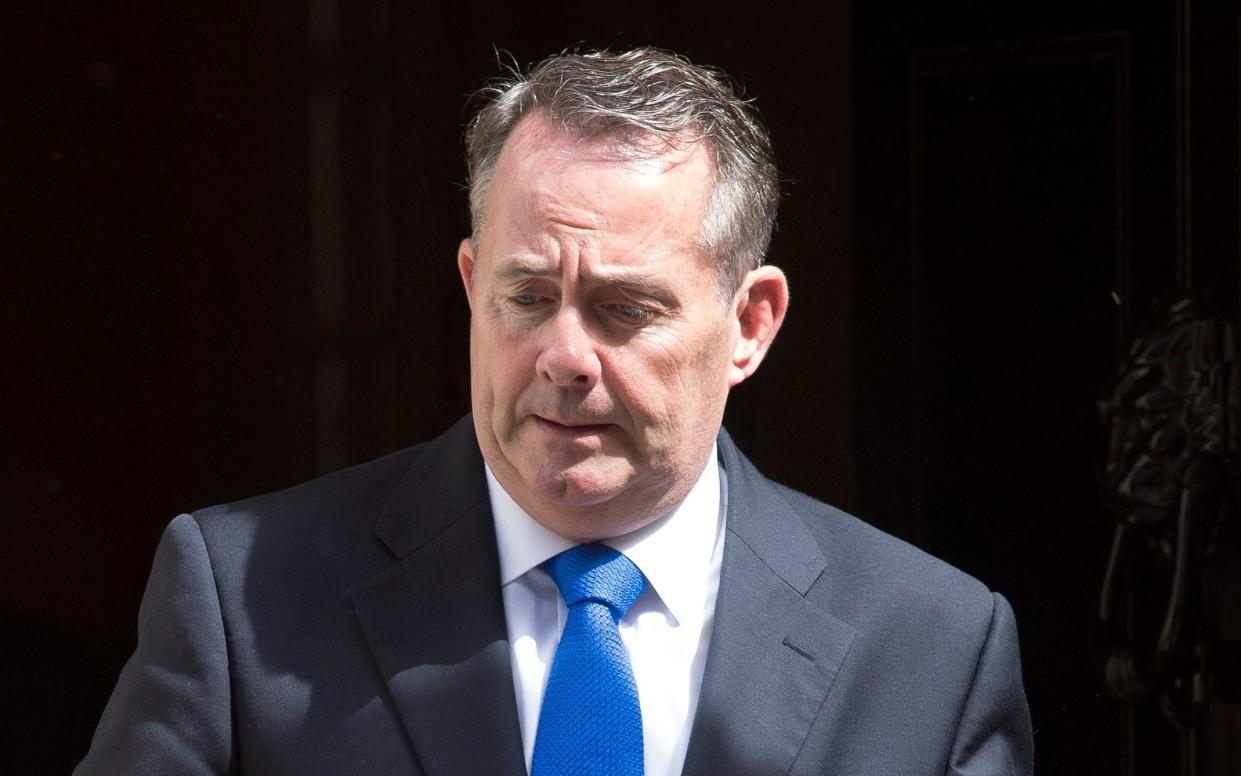 Liam Fox, the International Trade Secretary - EPA