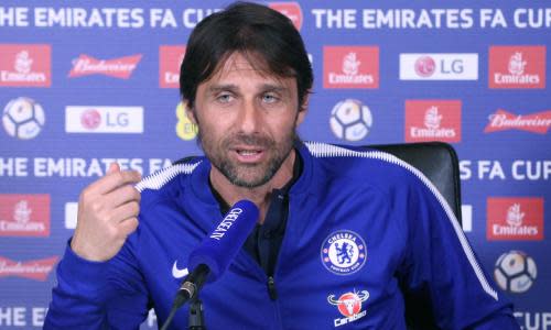 Antonio Conte believes FA Cup will be much harder to win than last year
