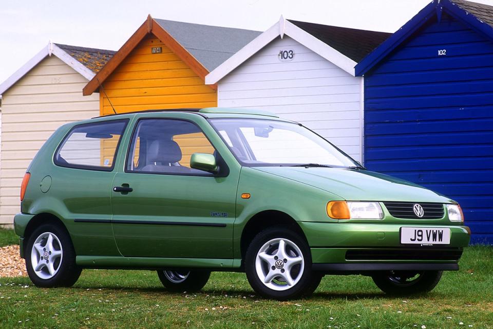90年代的VW Polo 6N，三門版本更顯俐落歐風。