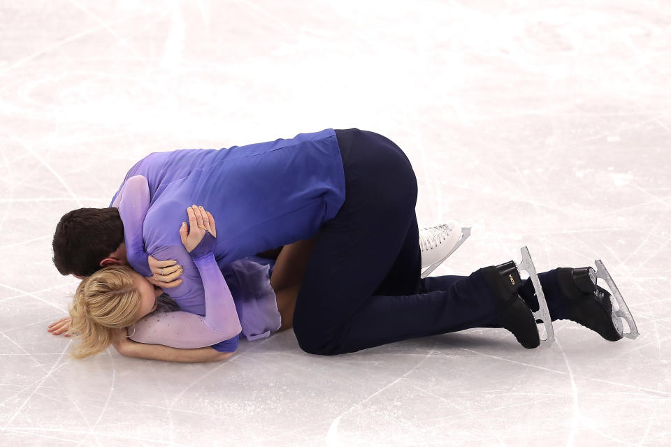 Bruno Massot and Aliona Savchenko were an emotional roller coaster ride on Thursday evening.