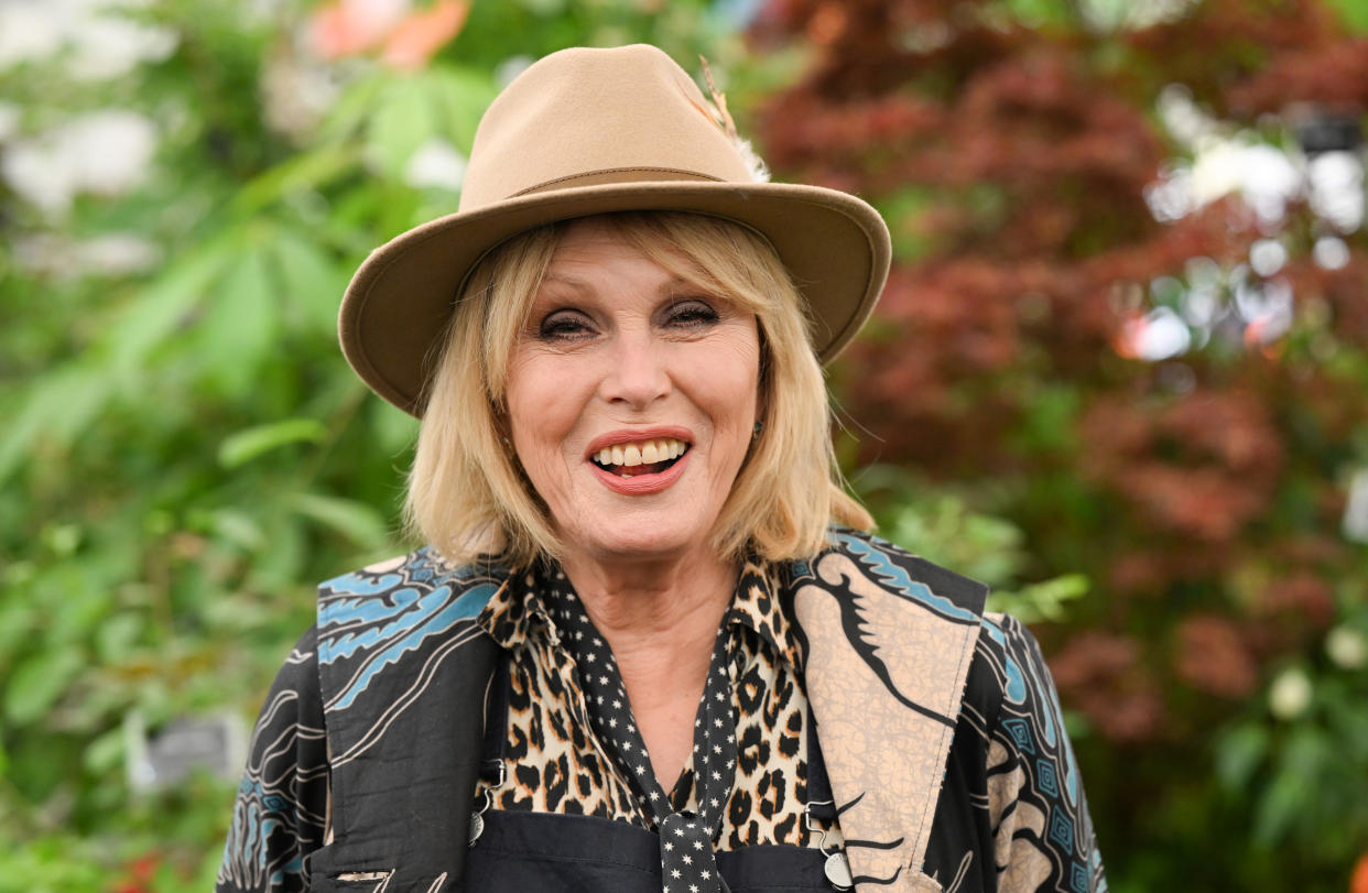 LONDON, ENGLAND - MAY 22: Joanna Lumley attends the 2023 Chelsea Flower Show at Royal Hospital Chelsea on May 22, 2023 in London, England. (Photo by Jeff Spicer/Getty Images)