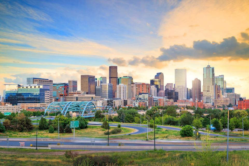 Denver, Colorado skyline