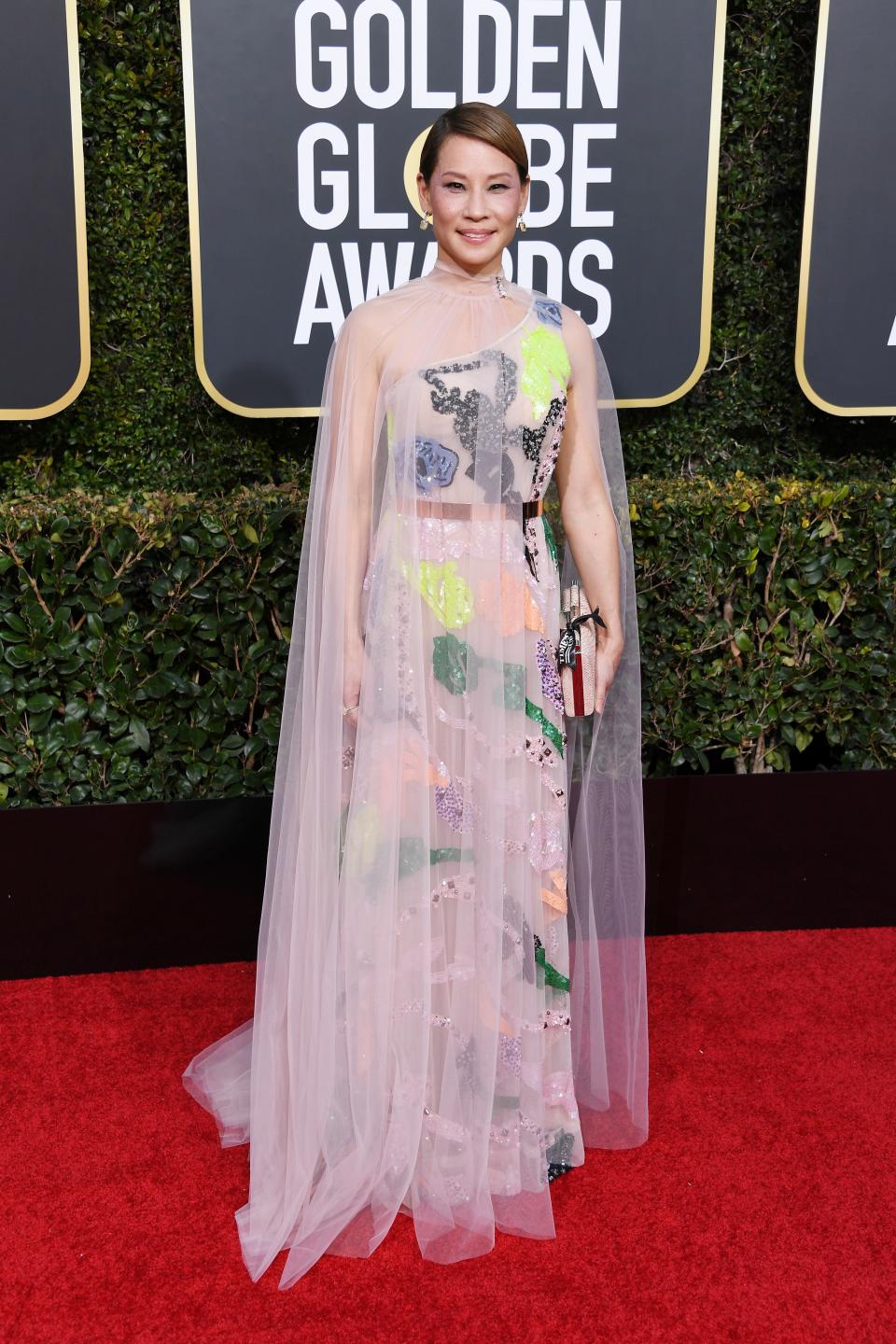 <h1 class="title">Lucy Liu in Galia Lahav</h1><cite class="credit">Photo: Getty Images</cite>