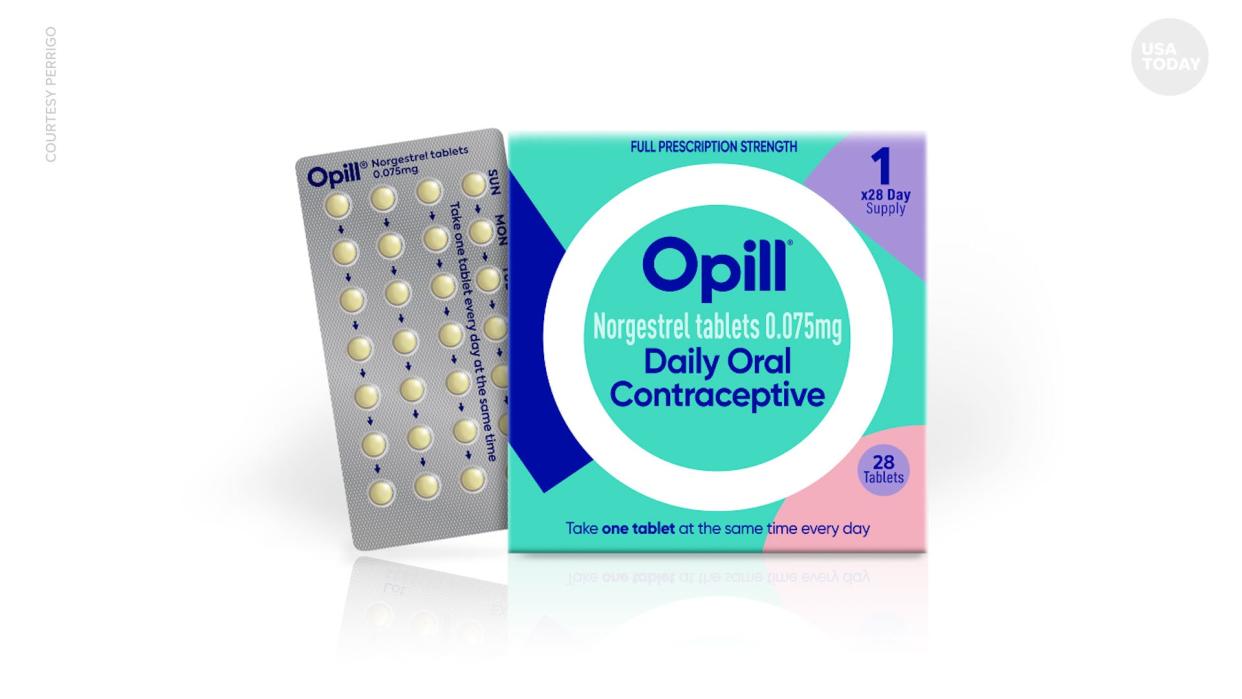 The Opill birth control pill, produced by drugmaker Perrigo, was recommended for over-the-counter sale by the Food and Drug Administration.