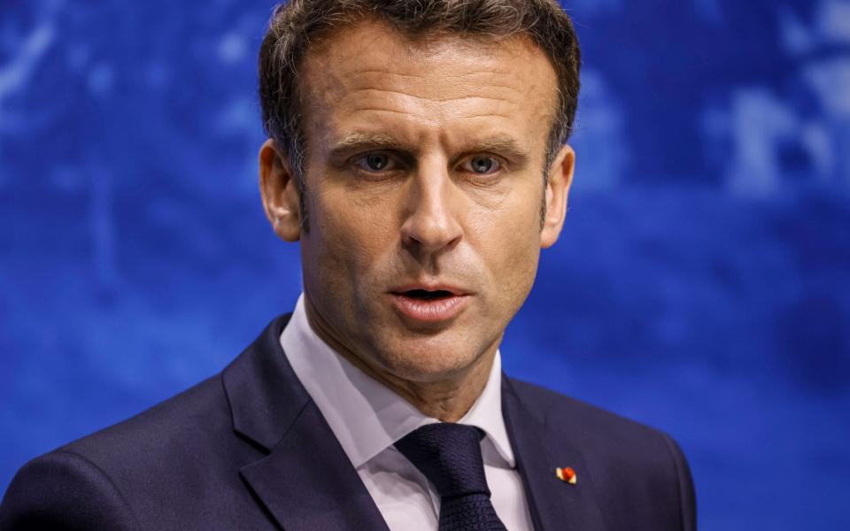 Emmanuel Macron - RONALD WITTEK/EPA-EFE/Shutterstock 