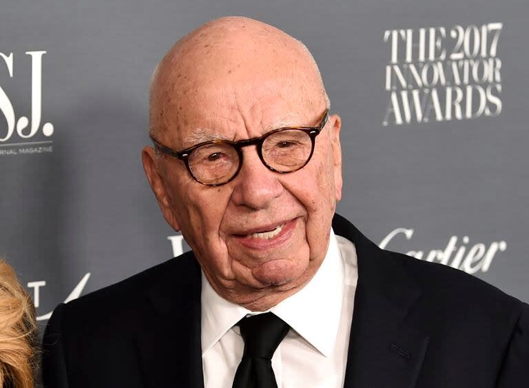 Rupert Murdoch, en un evento en Nueva York. (Evan Agostini/Invision/AP/Archivo)