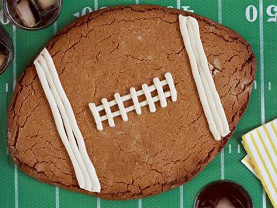 Peanut Butter Football Cookie