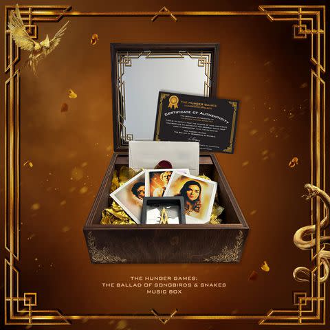 <p>Packaged</p> The Hunger Games: The Ballad of Songbirds & Snakes Music Box