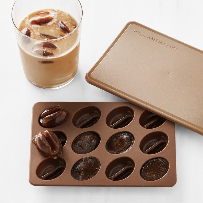 10) Williams Sonoma Coffee Bean Ice Tray