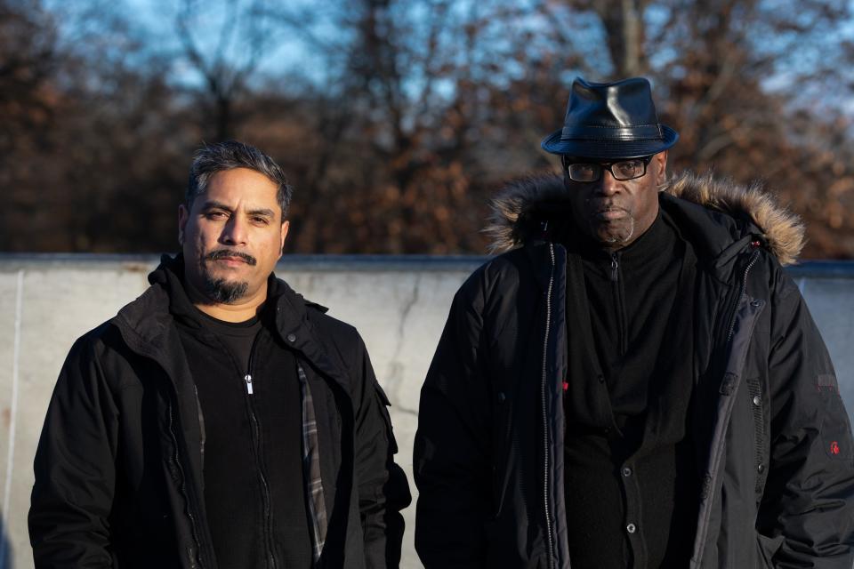 Filmmakers Bhawin Suchak and Ira McKinley (left to right) tell the stories of family, football, and history in the award-winning film "Outta The Muck."