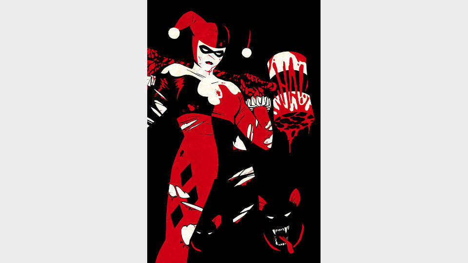 HARLEY QUINN: BLACK + WHITE + REDDER #3