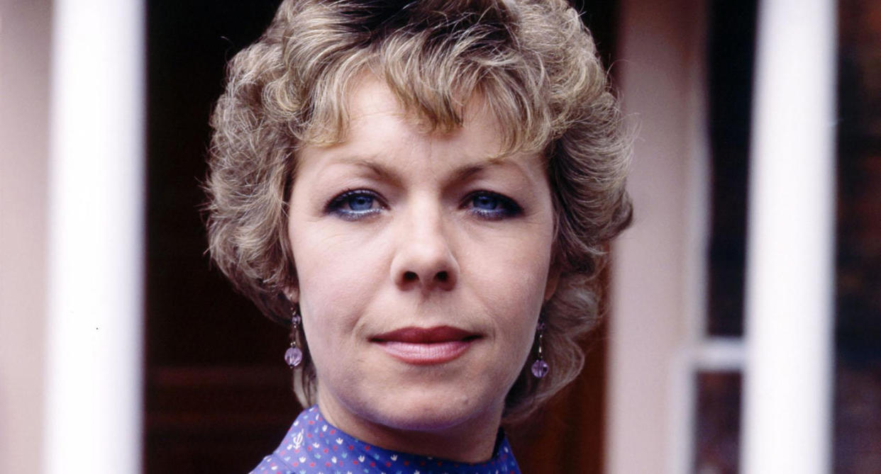 Gwyneth Powell as Mrs McClusky in Grange Hill. (BBC/PA)