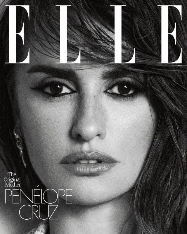 <a href="https://www.elle.com/culture/movies-tv/a46271341/penelope-cruz-interview-2024/" rel="nofollow noopener" target="_blank" data-ylk="slk:Penélope Cruz for Elle February 2024.;elm:context_link;itc:0;sec:content-canvas" class="link ">Penélope Cruz for Elle February 2024.</a><p>Photo: Zoey Grossman/Elle</p>