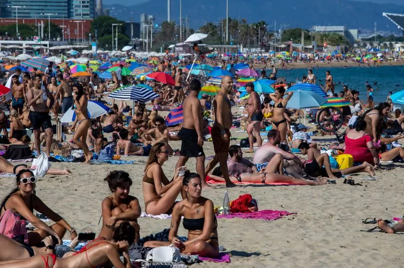 A beach in Barcelona made the list