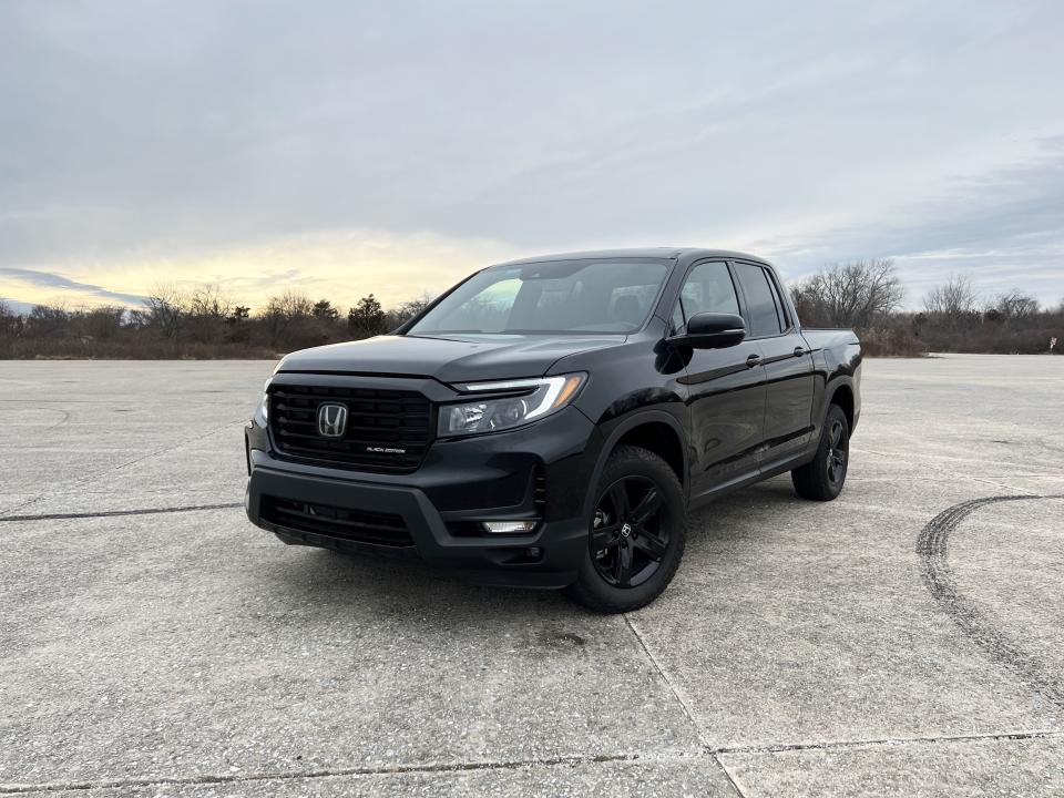 <p>The 2023 Honda Ridgeline Black Edition occupies an interesting spot in the mid-size pickup segment. It tries to be as untruck-like as possible, its front half borrowing the majority of its looks from the Honda Passport crossover while using a unibody chassis rather than a traditional body-on-frame design. </p><p>The Ridgeline doesn't drive like a truck, either. From the driver's seat you'd think you were driving one of Honda's five crossovers rather than its sole pickup. The light steering, pleasant interior, and comfy seats do nothing to remind you of all the utility that sits behind the cabin. </p><p>That unibody design, along with four-wheel independent suspension and a meaty set of tires, means the Ridgeline's ride is surprisingly pleasant and cohesive. You can drive over any pothole or bump without generating the typical pickup shutters, which is lovely. </p><p>The drivetrain too, is a pleasant thing to use. The 3.5-liter naturally aspirated V-6 utilizes VTEC to make its 280 hp and 262 lb-ft of torque rather than forced induction, meaning you need to dig into the revs to get the most out of it. The motor is paired with a nine-speed transmission that shifts well and doesn't interrupt the experience. It has its own cooler, allowing for a towing capacity of 5000 pounds. </p>