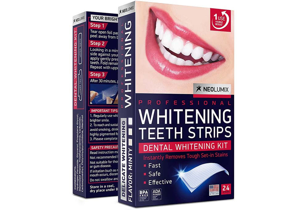 Neolumix Whitening Strips for Sensitive Teeth