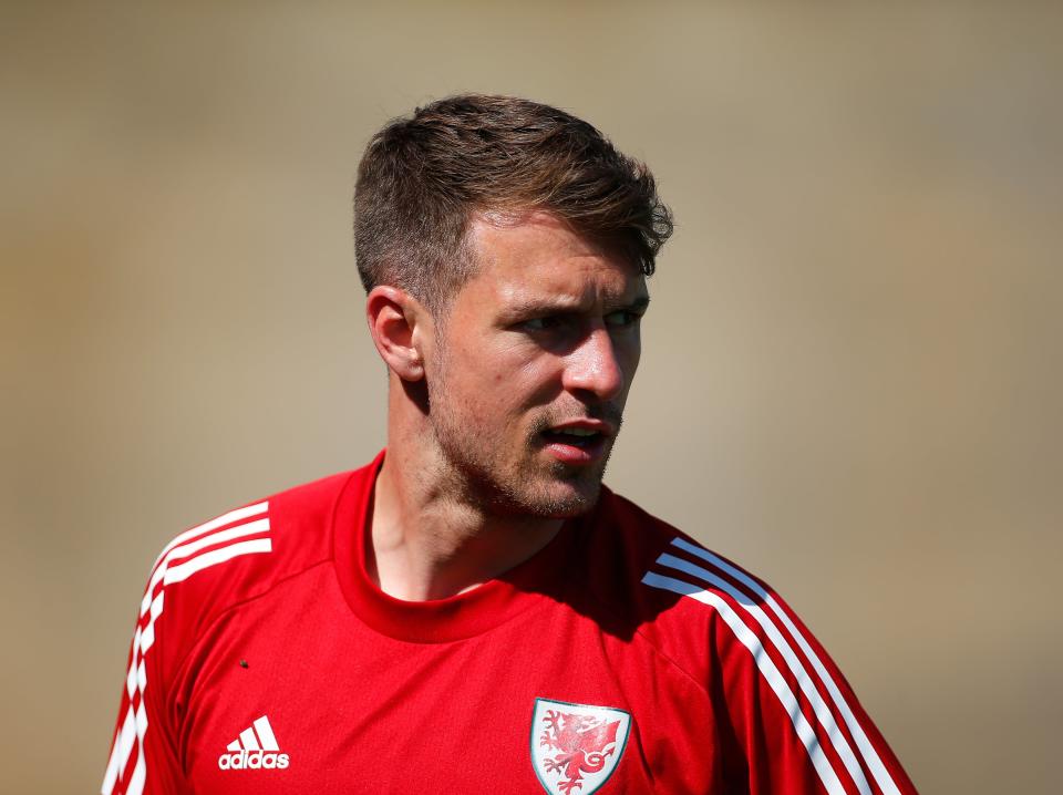 Wales midfielder Aaron Ramsey (Getty Images)