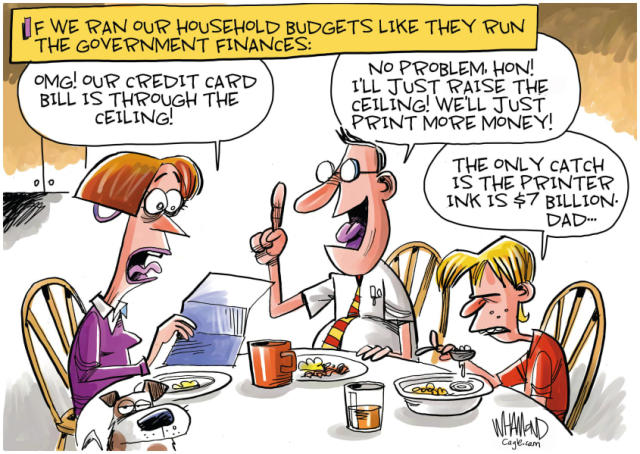 government debt comic