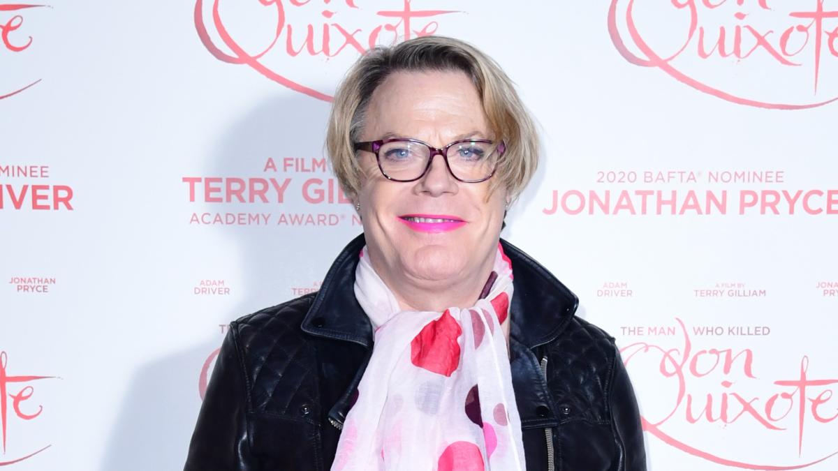 Eddie Izzard admits she has 'always had breast envy since being a teenager'  - Mirror Online