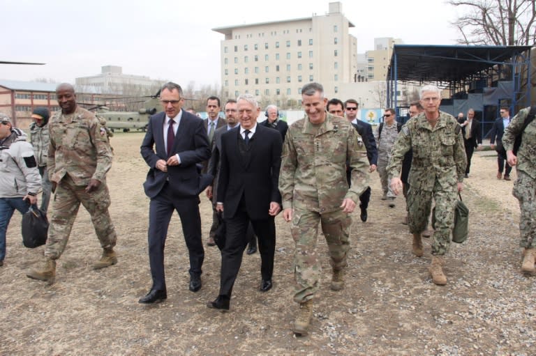 US Defense Secretary Jim Mattis's surprise Afghan visit is his third as Pentagon chief