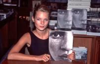 <p>Let’s throw it back to September 1995, where Kate Moss dedicated her first book <em>Kate: The Kate Moss Book</em> in New York, NY. Not only does the autobiography serve as an amazing coffee-table book, but it also captures Moss's journey to becoming one of the most iconic models in the world.</p>