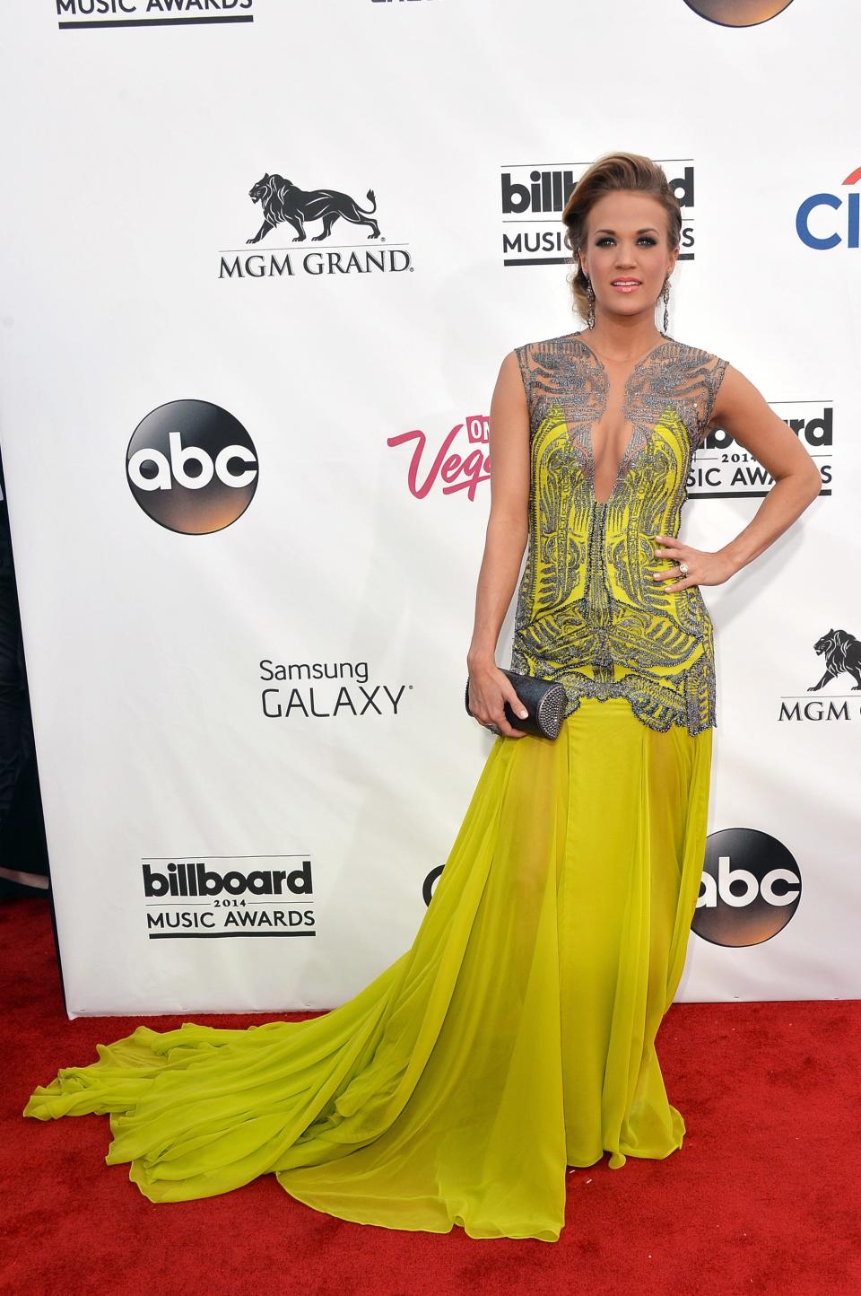 Carrie Underwood attends the 2014 Billboard Music Awards