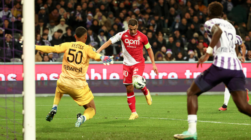 Wissam Ben Yedder is your MVP against Toulouse and in L’Équipe's Team of the Round