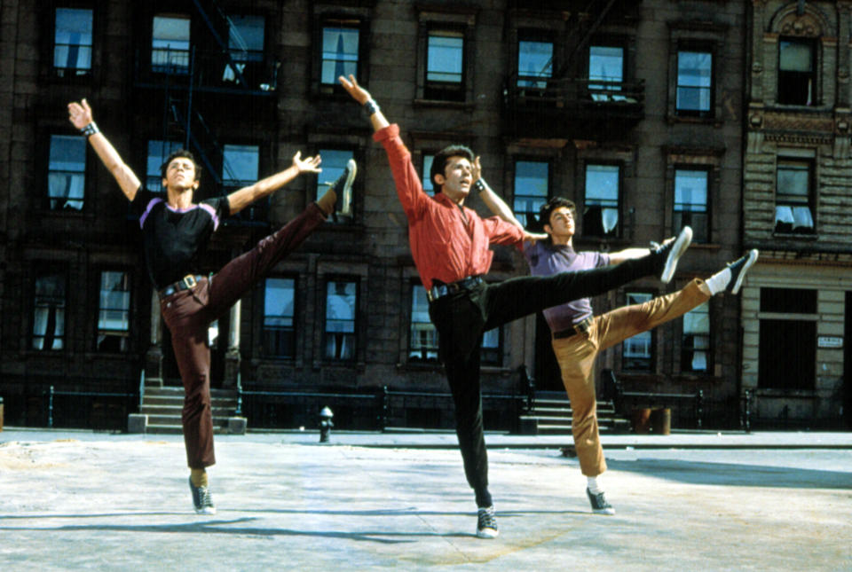 WEST SIDE STORY, George Chakiris (center), 1961