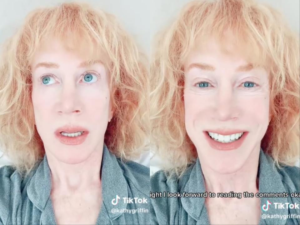 Kathy Griffin speaks about having complex PTSD on TikTok (TikTok / Kathy Griffin)