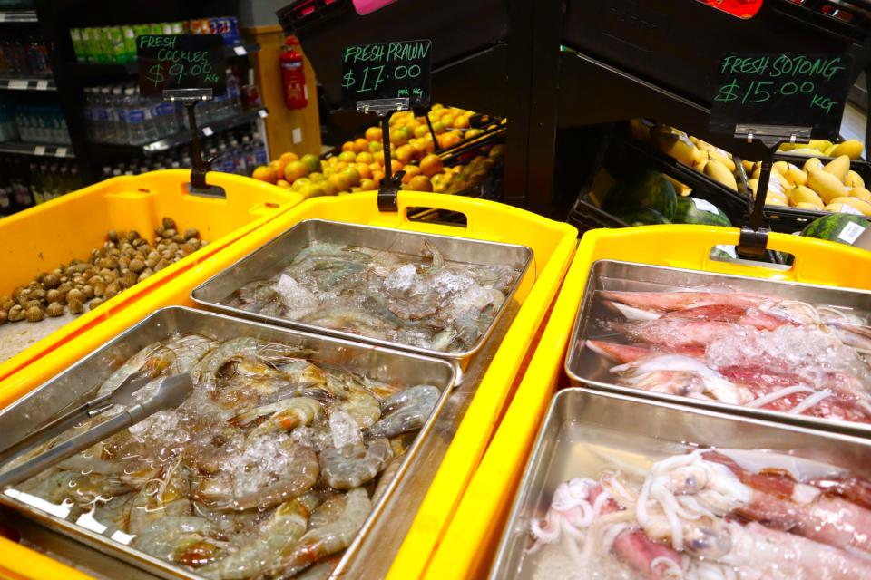 Thai Supermarket new changes - seafood counter